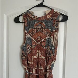 WAYF Long Sleeveless Dress